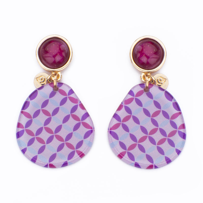 Orecchini Seventy Fucsia