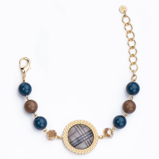 Bracciale Mocha Tartan