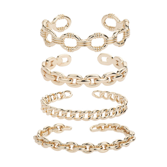 Set Bracciali Chaîne