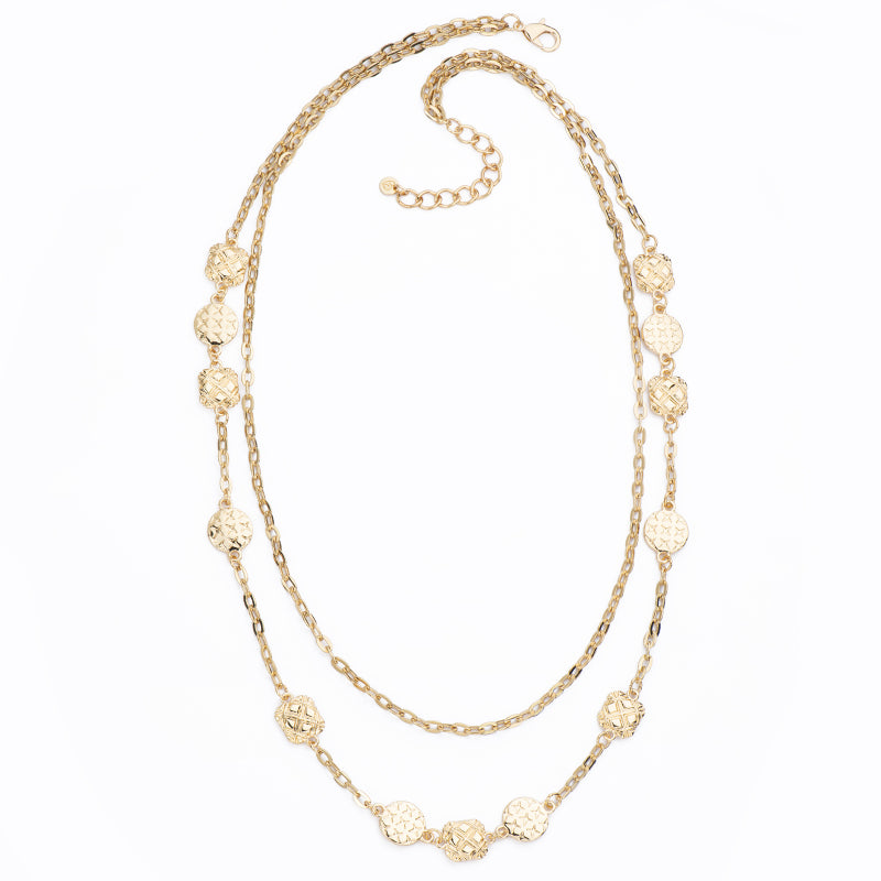 Collana Quilted Lunga