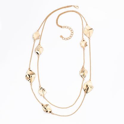 Collana Crumpled Lunga