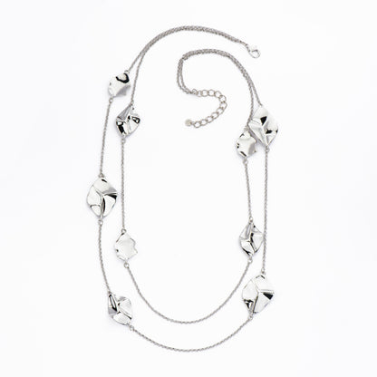 Collana Crumpled Lunga