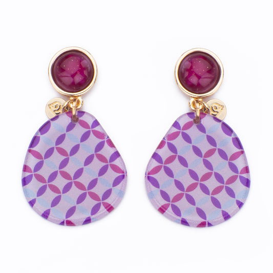 Orecchini Seventy Fucsia