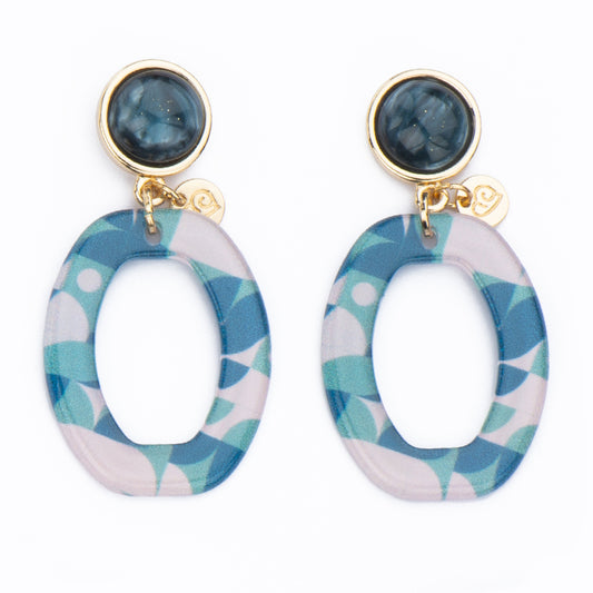 Orecchini Seventy Blue