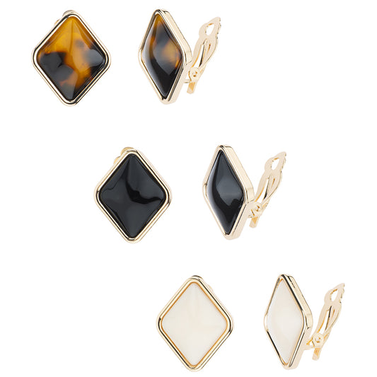 Set Orecchini Diamond Clip