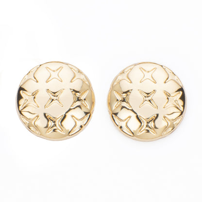 Orecchini Quilted Round