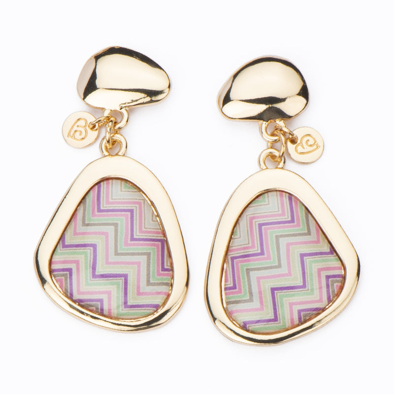 Orecchini Chevron