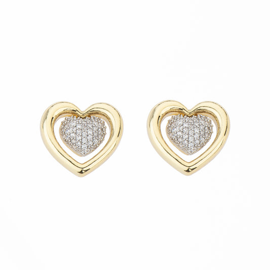 Orecchini Heart Glow