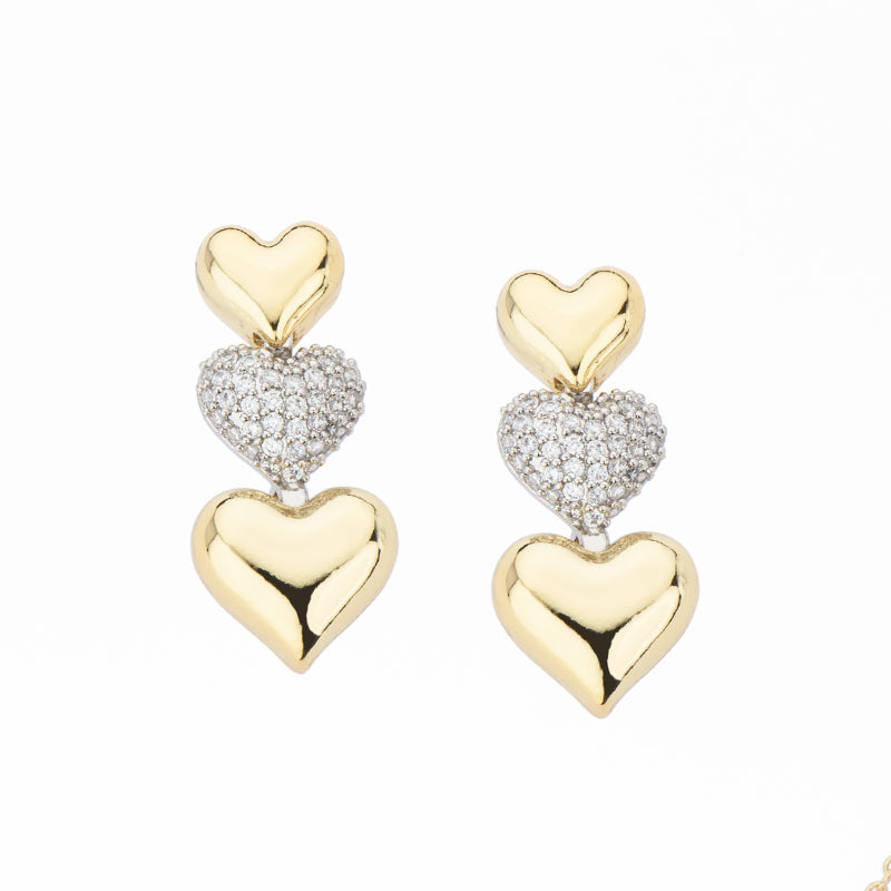 Orecchini Heart Drop