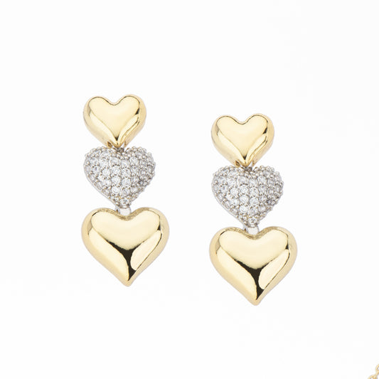 Orecchini Heart Drop
