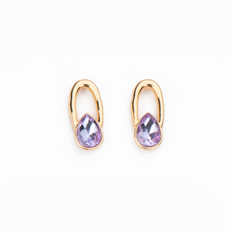 Orecchini Purple Rain
