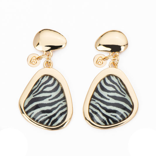 Orecchini Wild Zebra