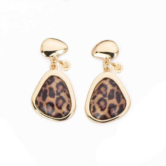Orecchini Wild Leopard